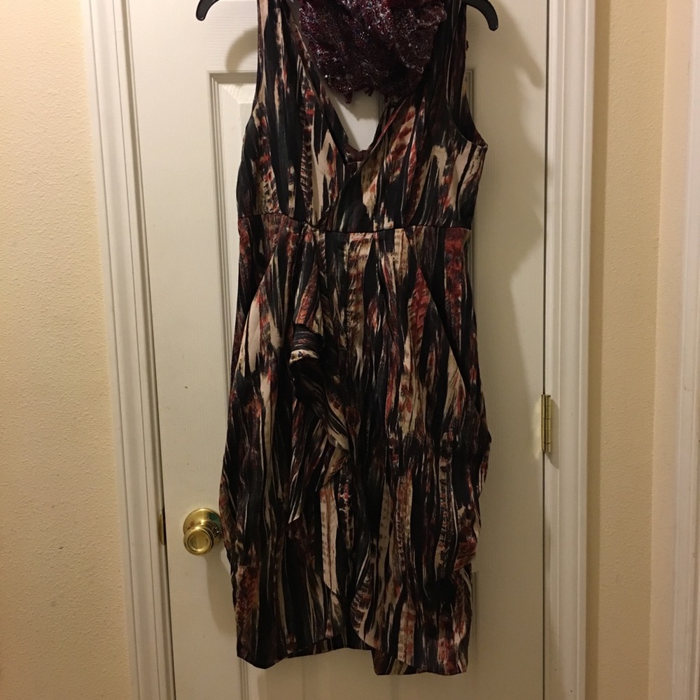 H&M Vintage Rouched Dress